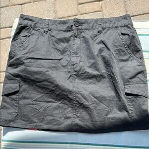 Social Standard Black Cargo Skirt Size XL